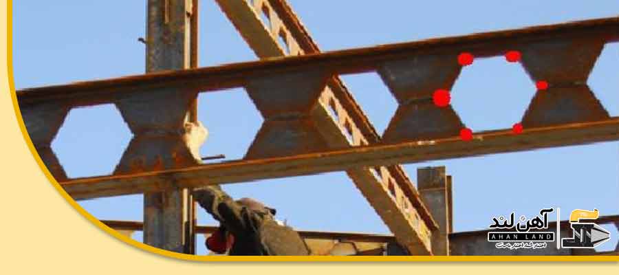 قیمت تیرآهن لانه زنبوری 18